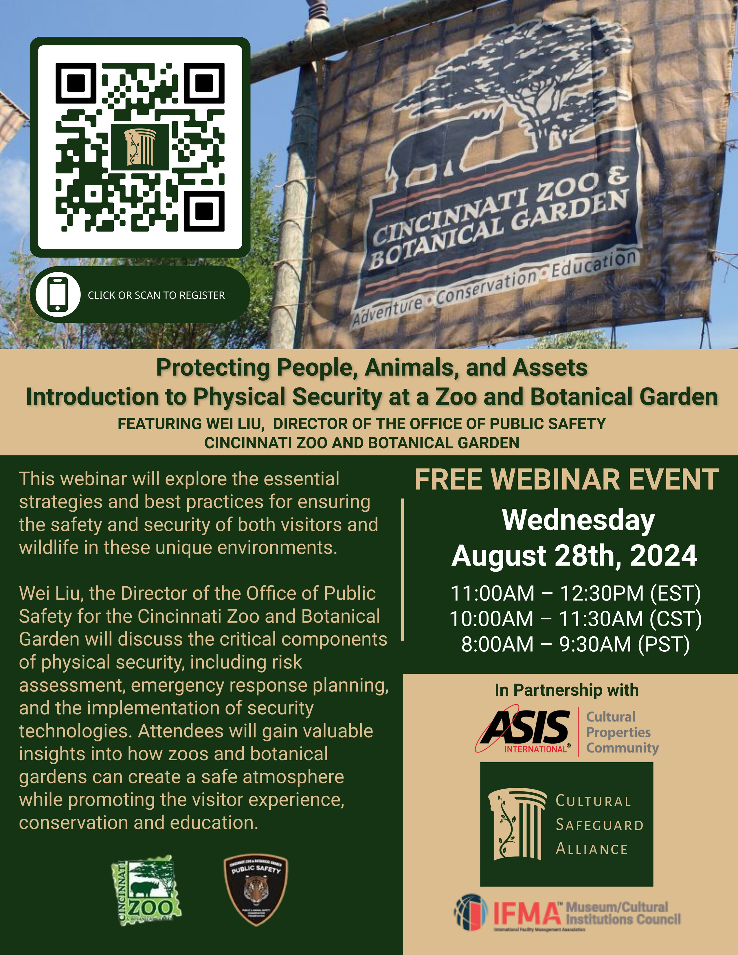 Cultural Property - Hurricane Preparedness & Flooding Response Webinar Flyer